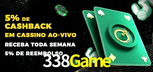 Promoções do cassino ao Vivo 338Game